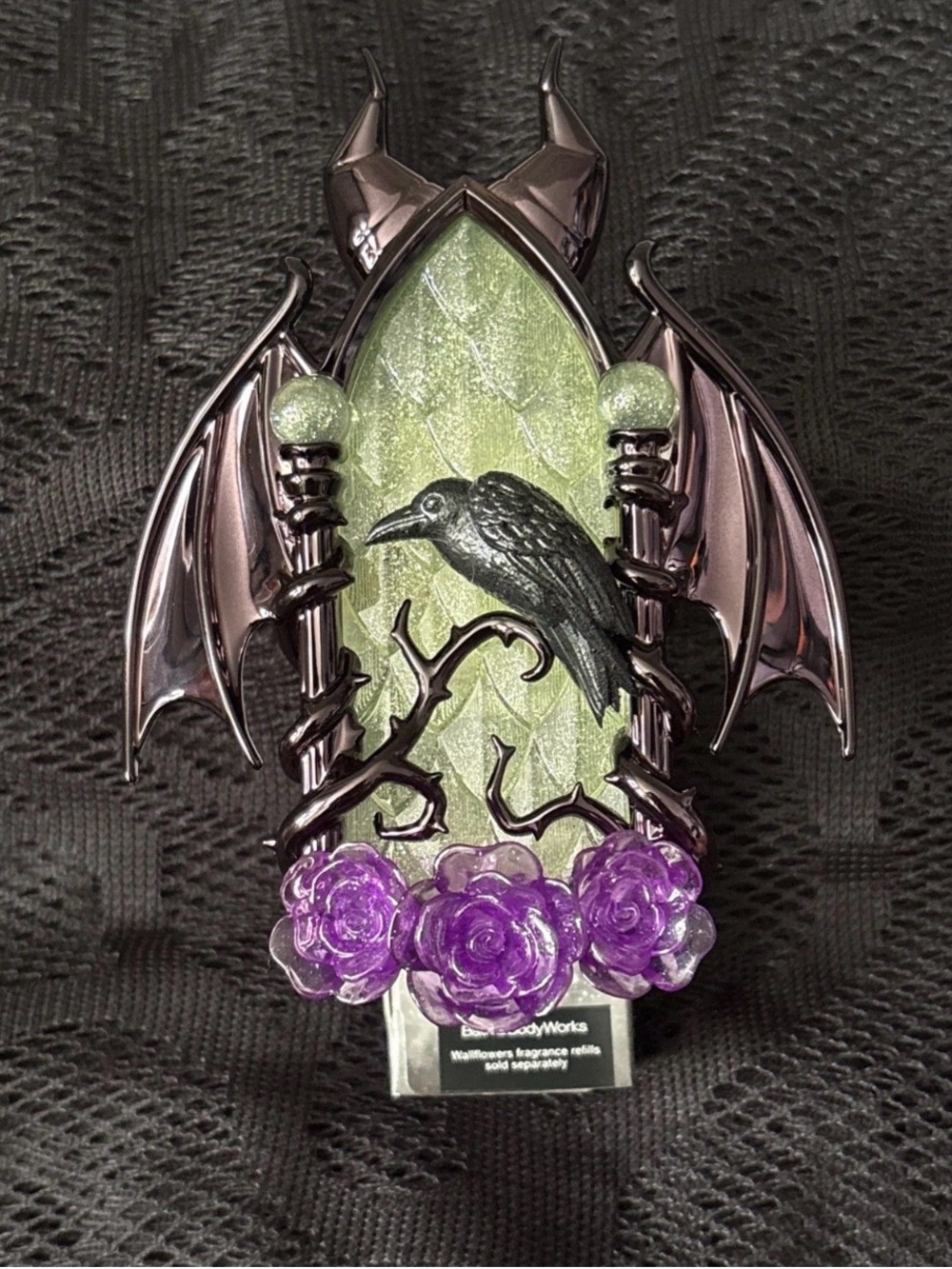 Bath Body Works Maleficent Dragon Scent Control Nightlight Wallflower Plug Raven